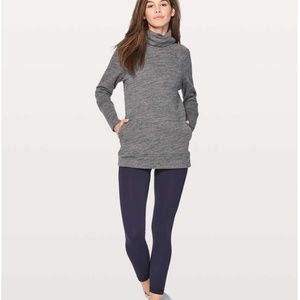 Lululemon To You Tunic Heathered Core Dark Grey